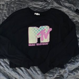 Garage MTV cropped Crewneck 2/10 DEAL